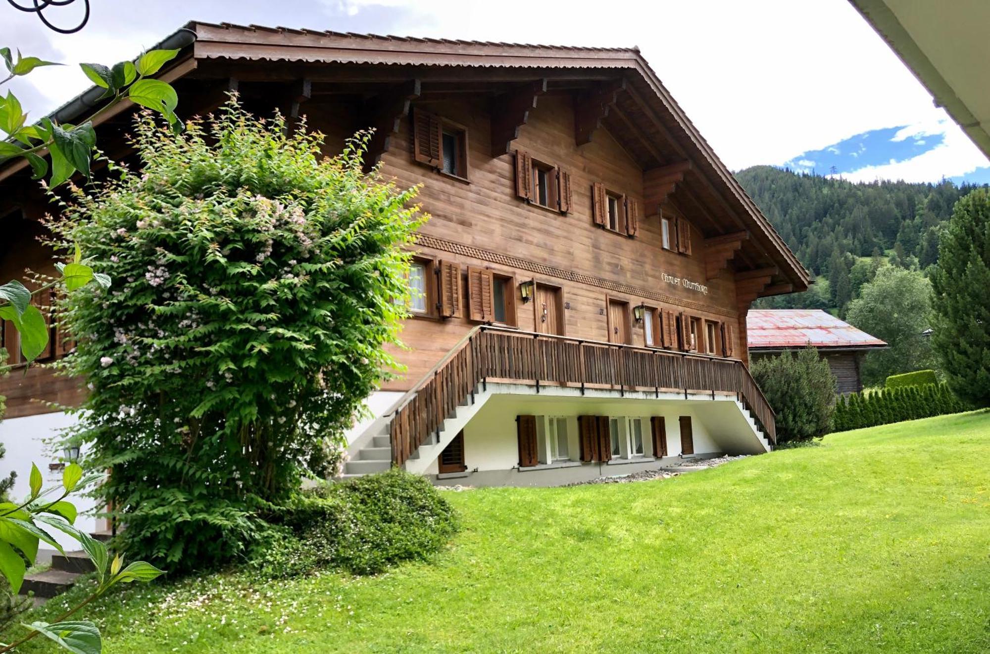 Beautiful Apartment With Stunning View Gsteig Exterior foto