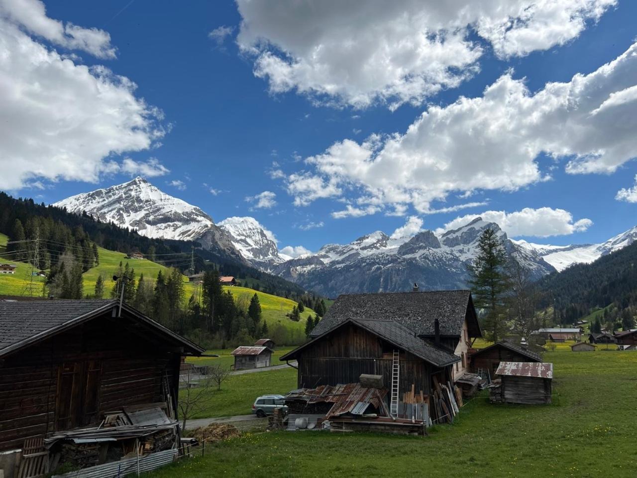 Beautiful Apartment With Stunning View Gsteig Exterior foto